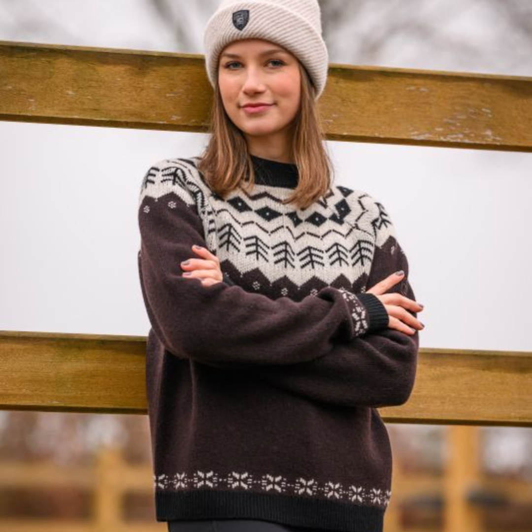 CAVALLO KNITTED JUMPER CAVALDENA - CAFÉ NOIR (BROWN)