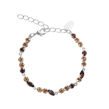 Caroline Svedbom Alelia armband rhodium topaz combo