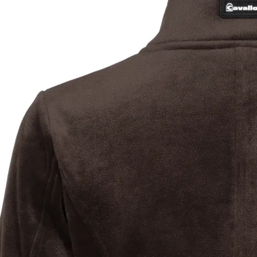 CAVALLO STAND-UP COLLAR JACKET CAVALDETTA - CAFÉ NOIR (BROWN) - 6