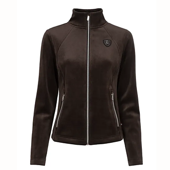 CAVALLO STAND-UP COLLAR JACKET CAVALDETTA - CAFÉ NOIR (BROWN)