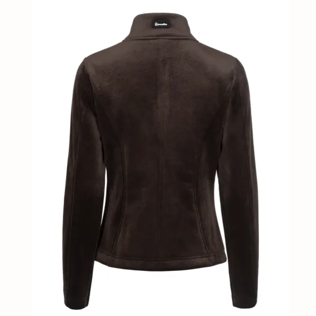 CAVALLO STAND-UP COLLAR JACKET CAVALDETTA - CAFÉ NOIR (BROWN) - 3
