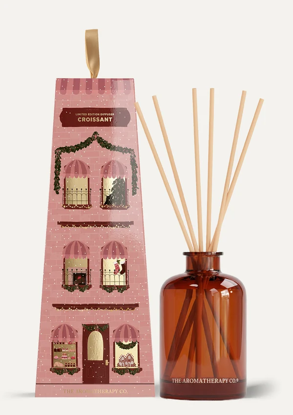 The Aroma Therapy Limited Edition Croissant Diffuser 100ml