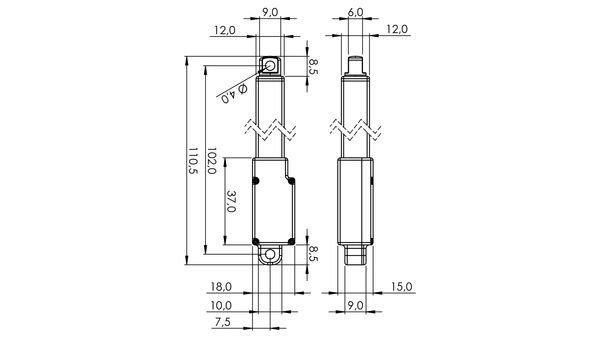Hitec Linear Actuator HLS12-50210 - 4