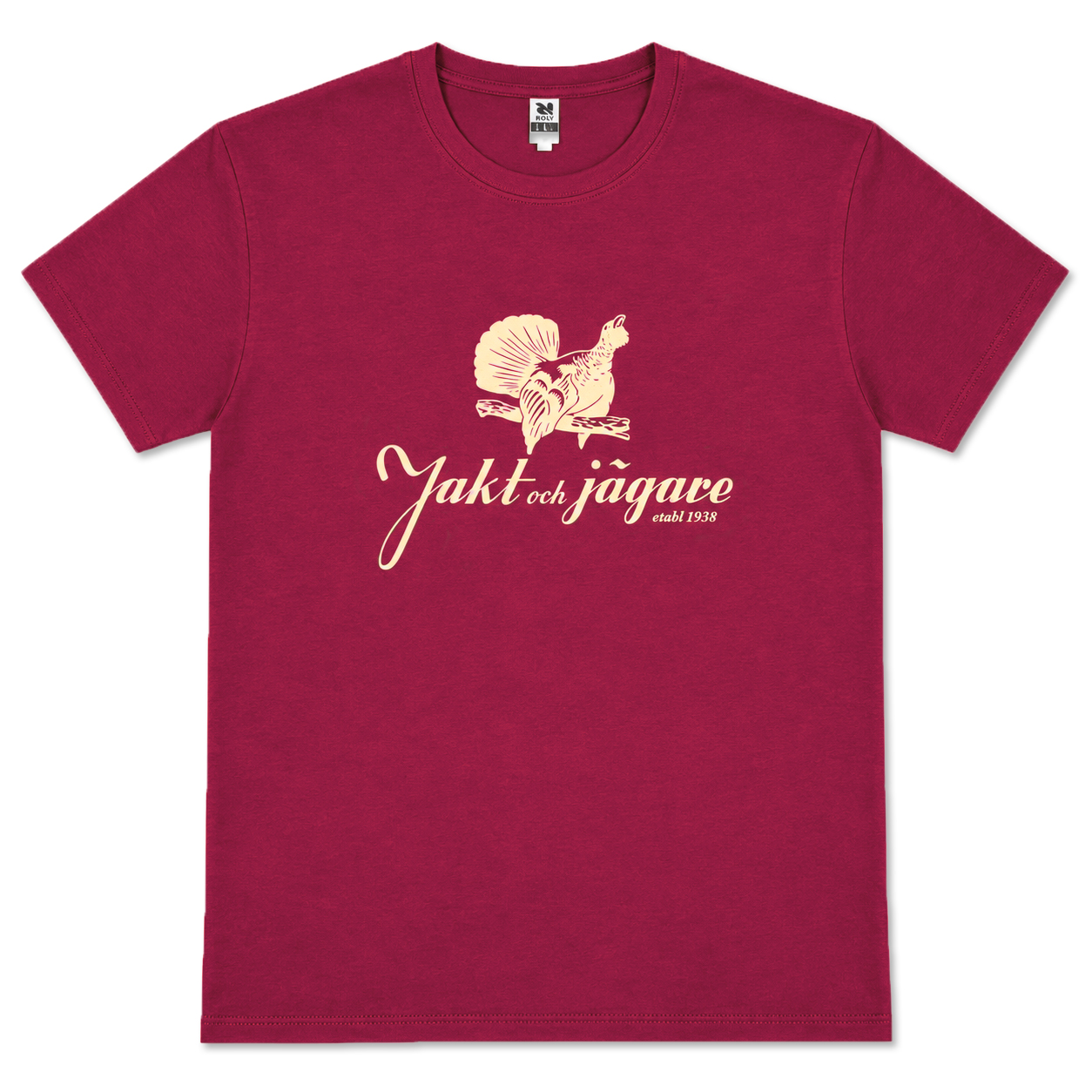 T-shirt Jakt & Jägare röd
