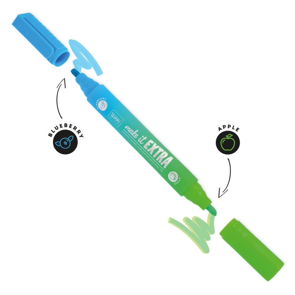 Make it extra, Blue+Green, Duftende Jumbo Highlighter - 3