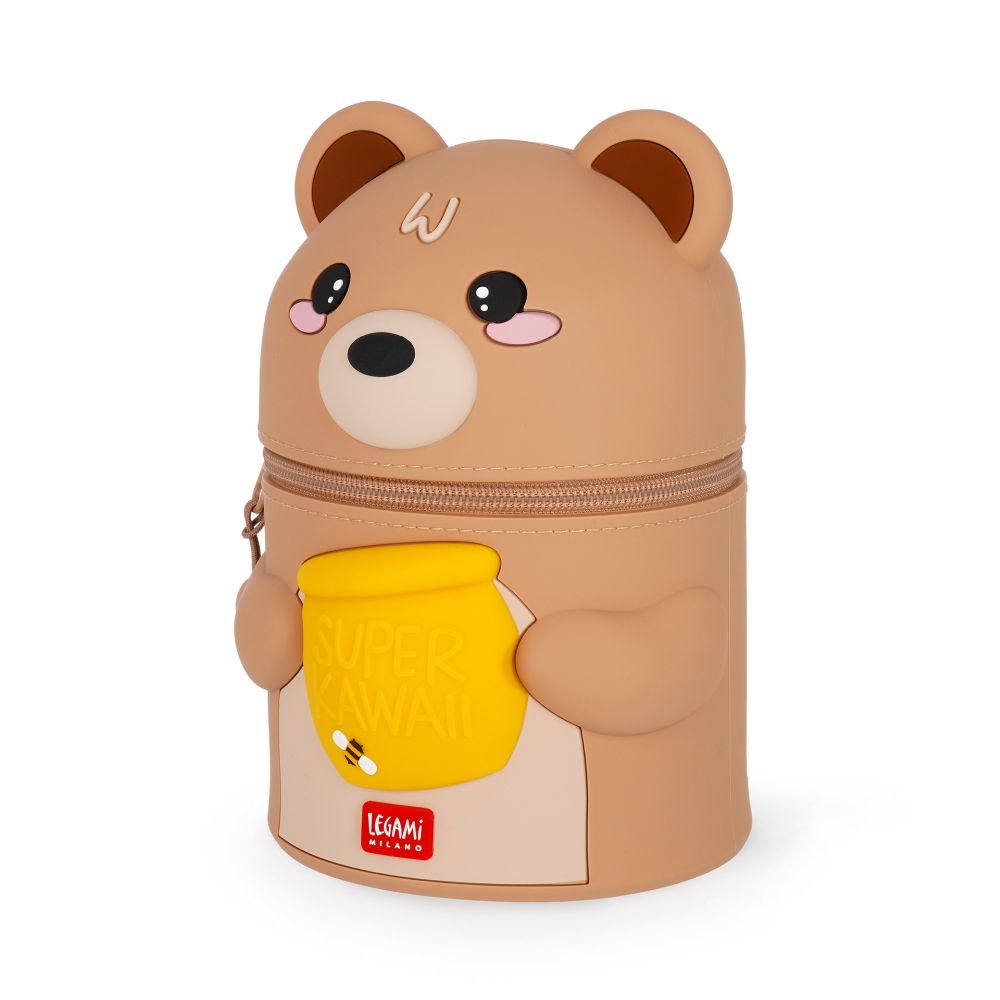 Super Kawaii Penholder, Teddy Bear - 3