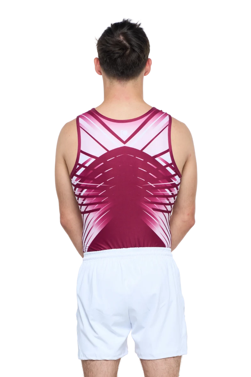 Herrbody Vectoris Burgundy fra Quatro - 2
