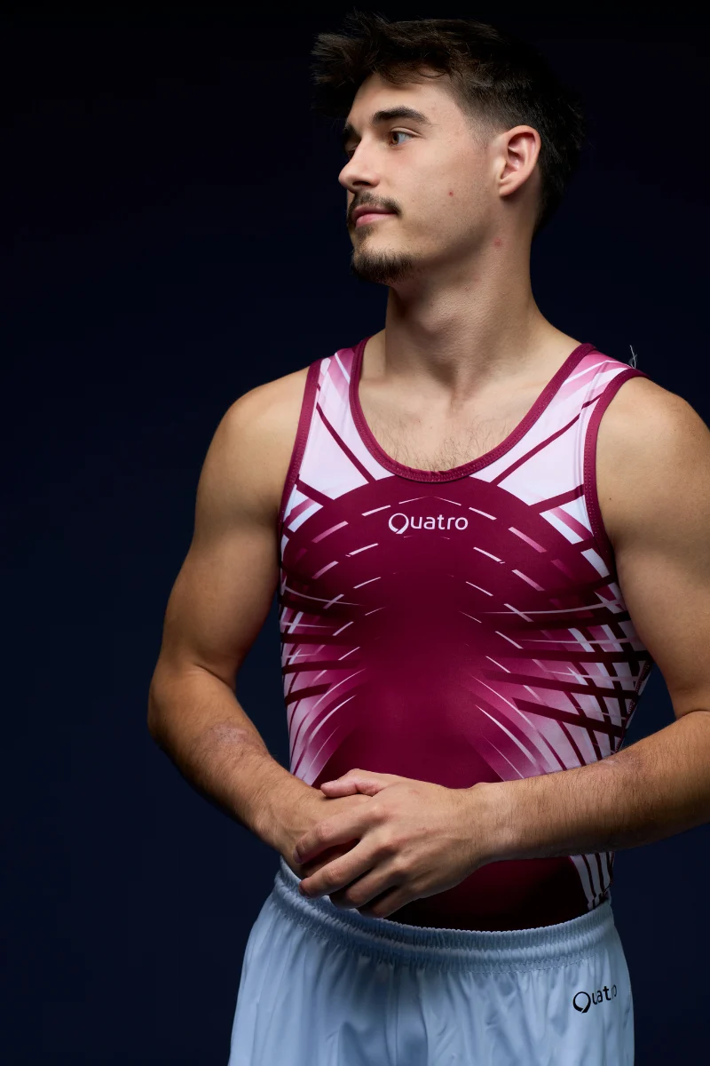 Herrbody Vectoris Burgundy fra Quatro - 4