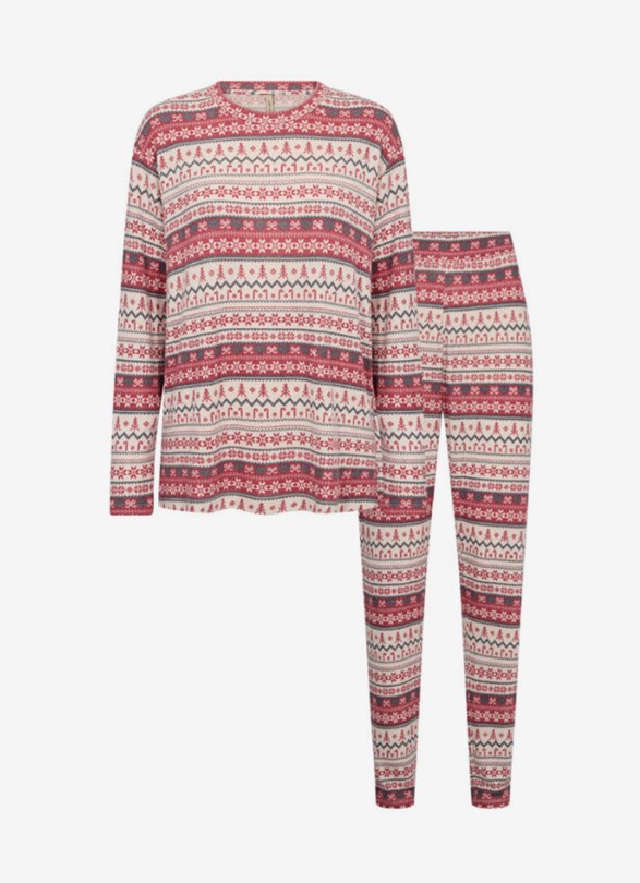 SC-BIARA melerat rött mys set /pyjamas