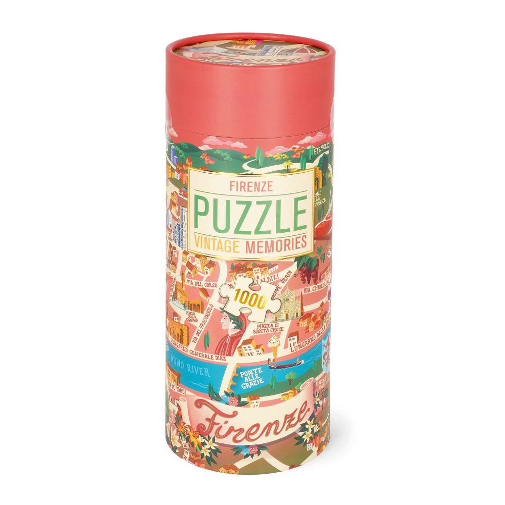 Firenze (Florens), 1000-bitarspussel - 2