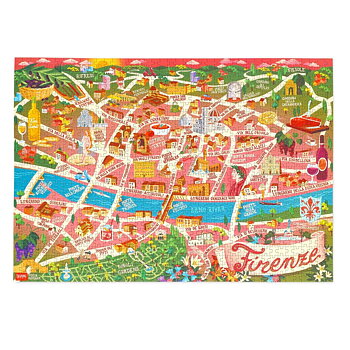 Firenze (Florens), 1000-bitarspussel