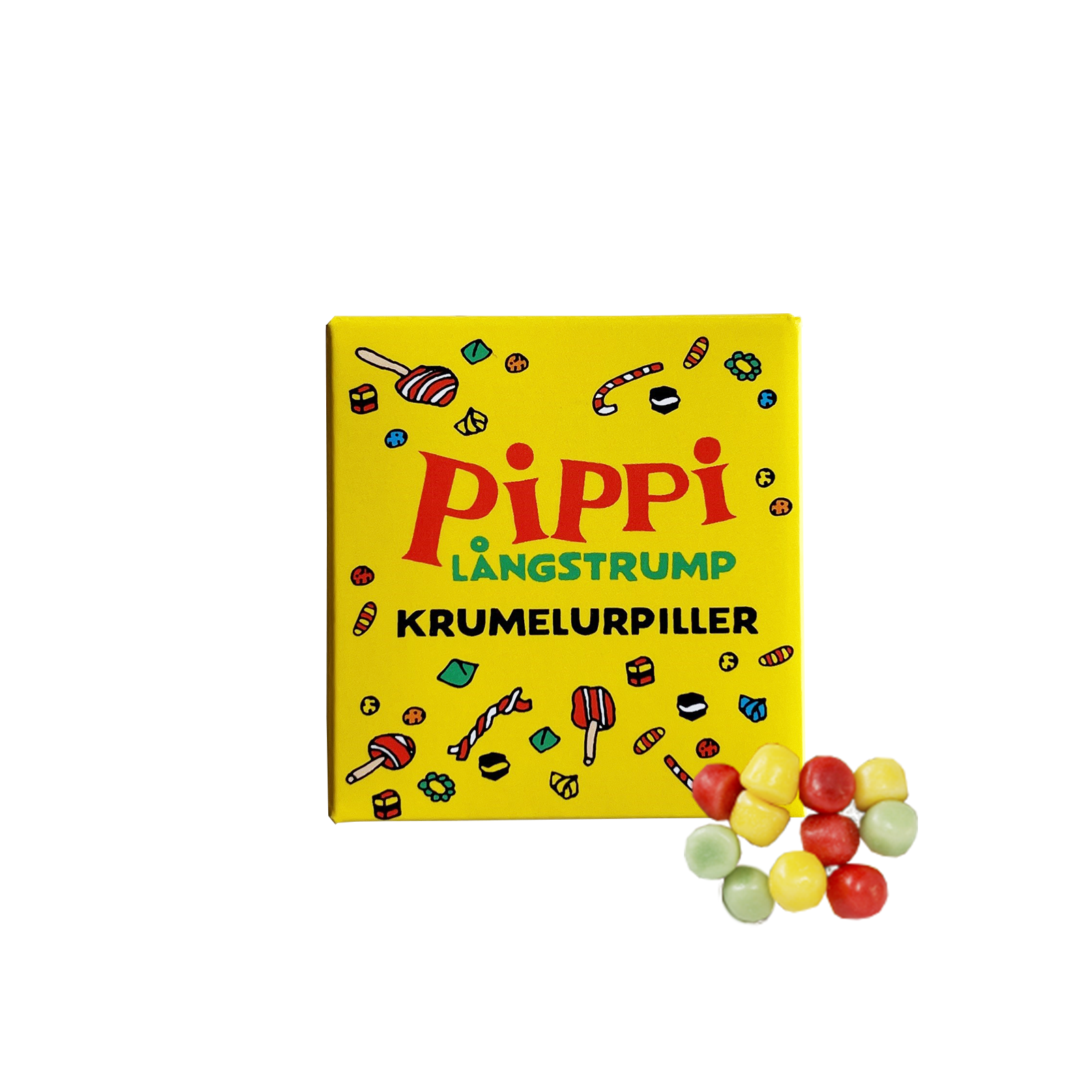 Tablettask Pippi Långstrumps Krumelurpiller