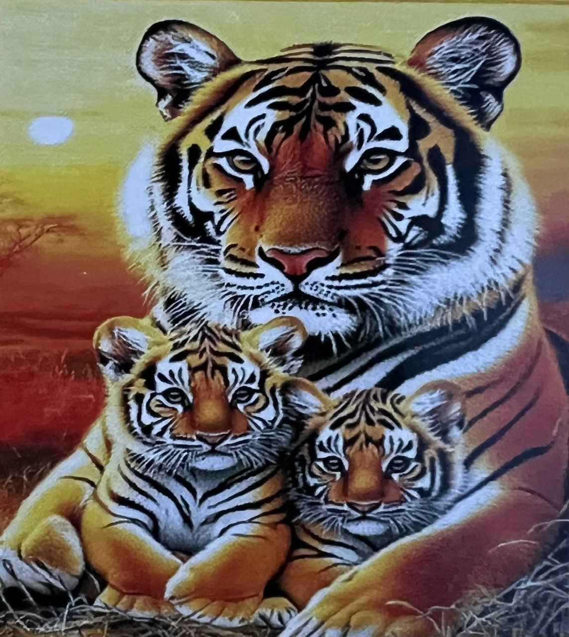 Tiger Tvillingar, Noessa, Diamond Painting