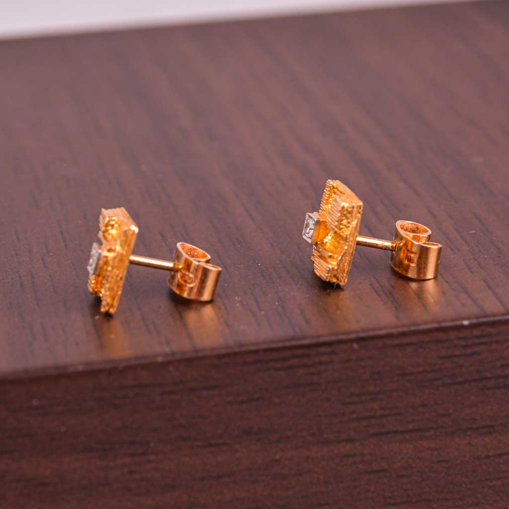 Guldörhängen Lapponia Thai, 18k guld, Vintage - 6