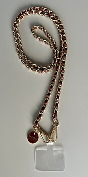 Axelband/halsband för mobiltelefon