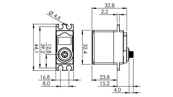 Hitec Servo MD245MW - 2