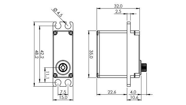 Hitec Servo MD261SW - 2