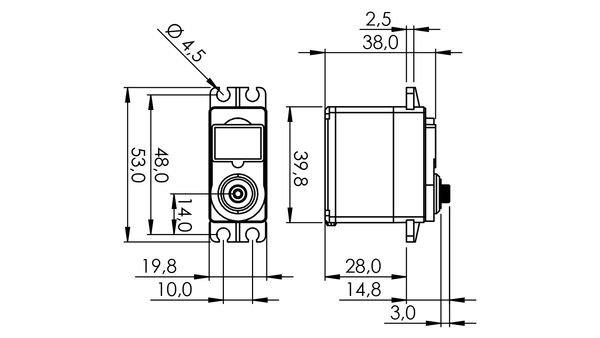 Hitec Servo MD485HW - 2