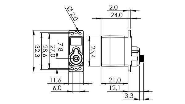 Hitec Servo MD65MG - 2