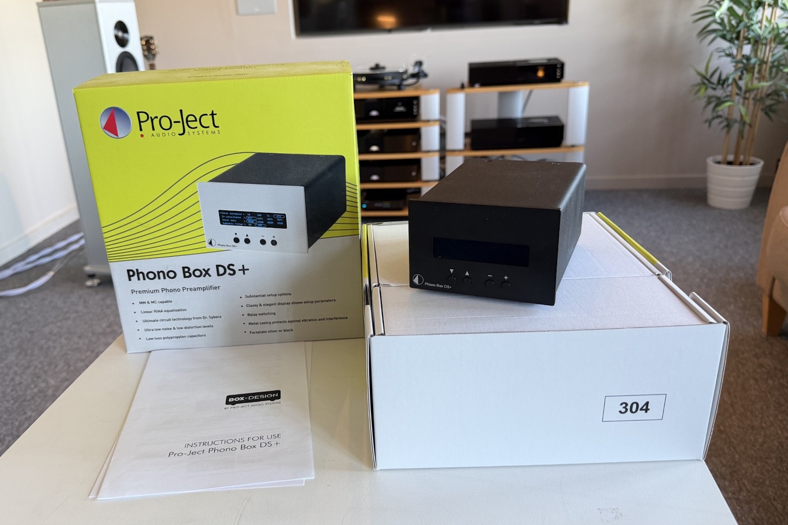 Pro-Ject Phono Box DS+ - Begagnad riaa