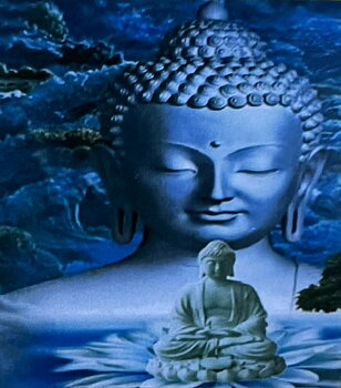 Dreaming Buddha, Noessa, Diamond Painting