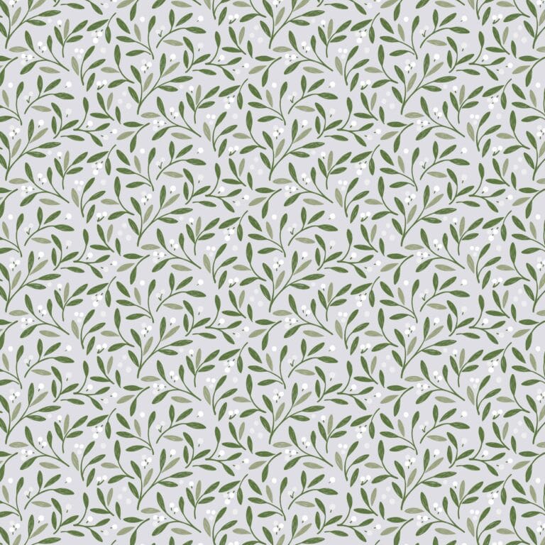 Winter´s Garden - Mistletoe Charms - ljus silver