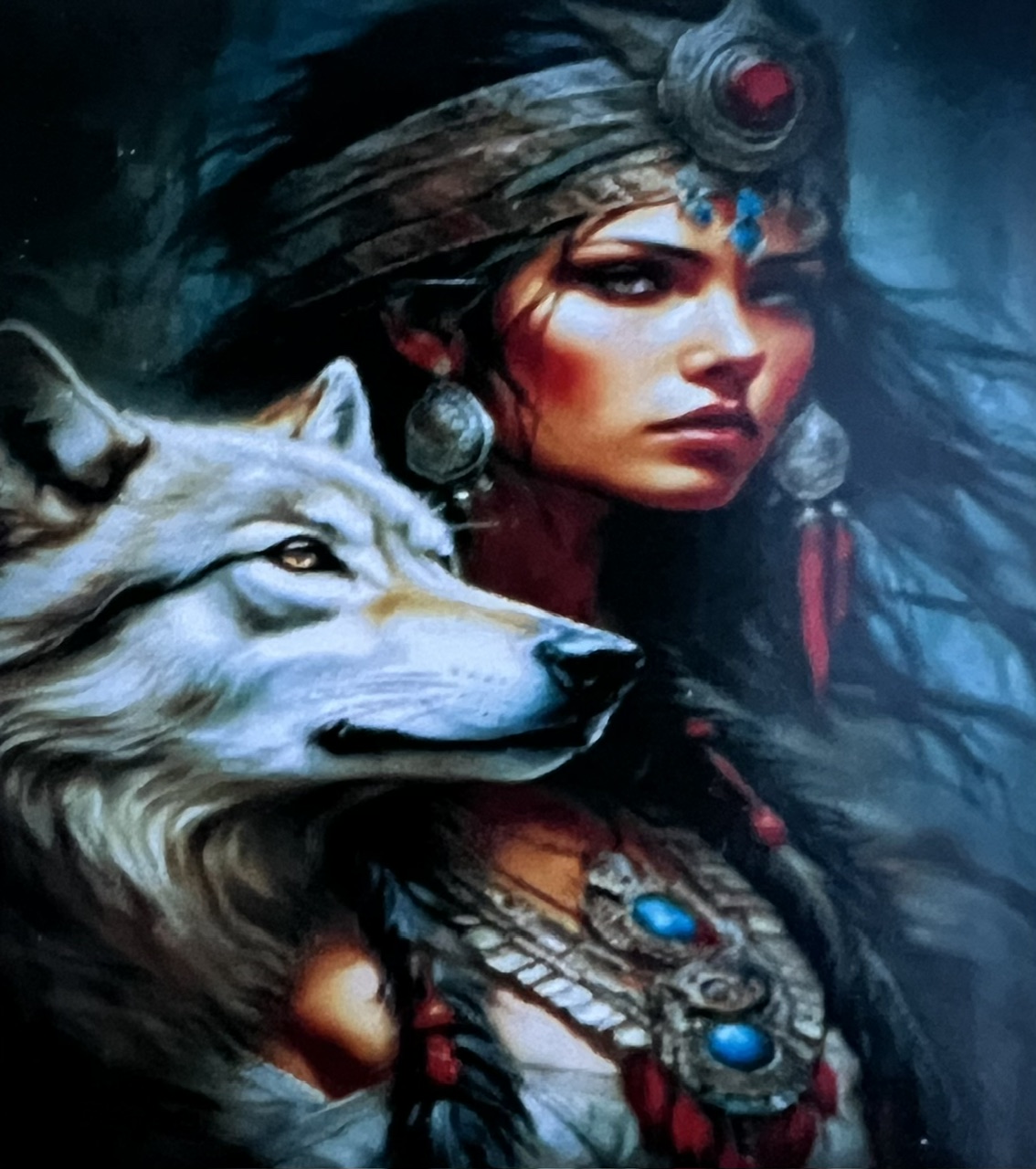 Warrior Protector, Noessa, Diamond Painting