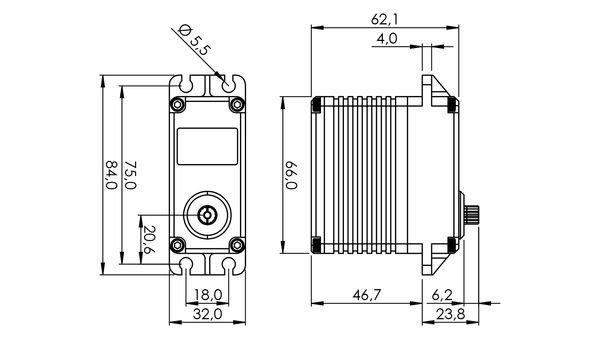 Hitec Servo MD845WP - 2