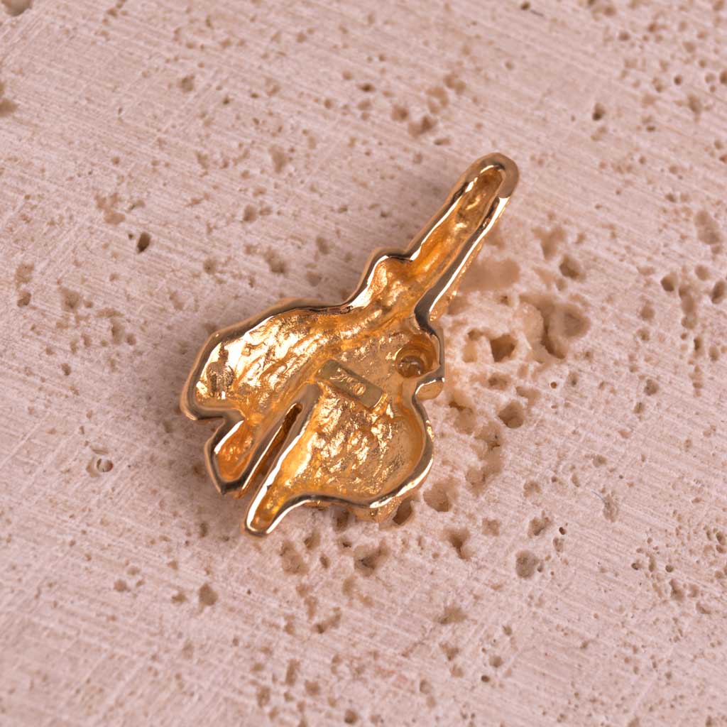Guldhänge Norrsken/Sarek-stil 18k, Vintage - 3