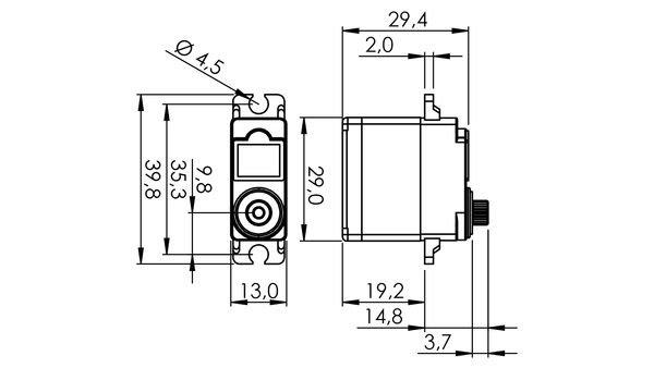Hitec Servo MD85MG - 2