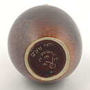 グナー・ニールンド ARBシリーズ  ブラウンとターコイズ色の持ち手付き花瓶  Vase  (26 cm)  1950年代 (2)