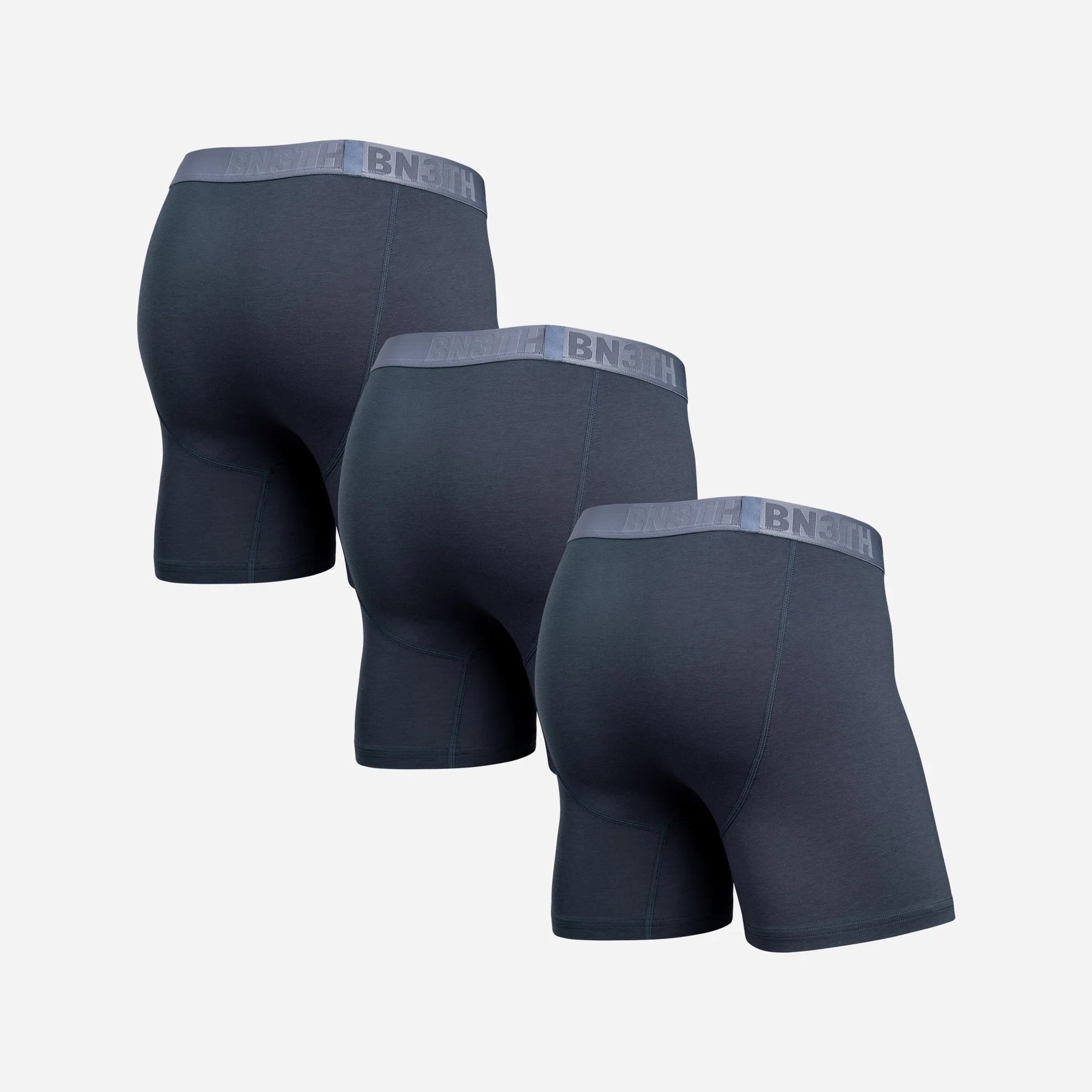 CLASSIC ESSENTIALS BOXER BRIEF SOLID - MIDNIGHT NAVY 3 PACK - 3