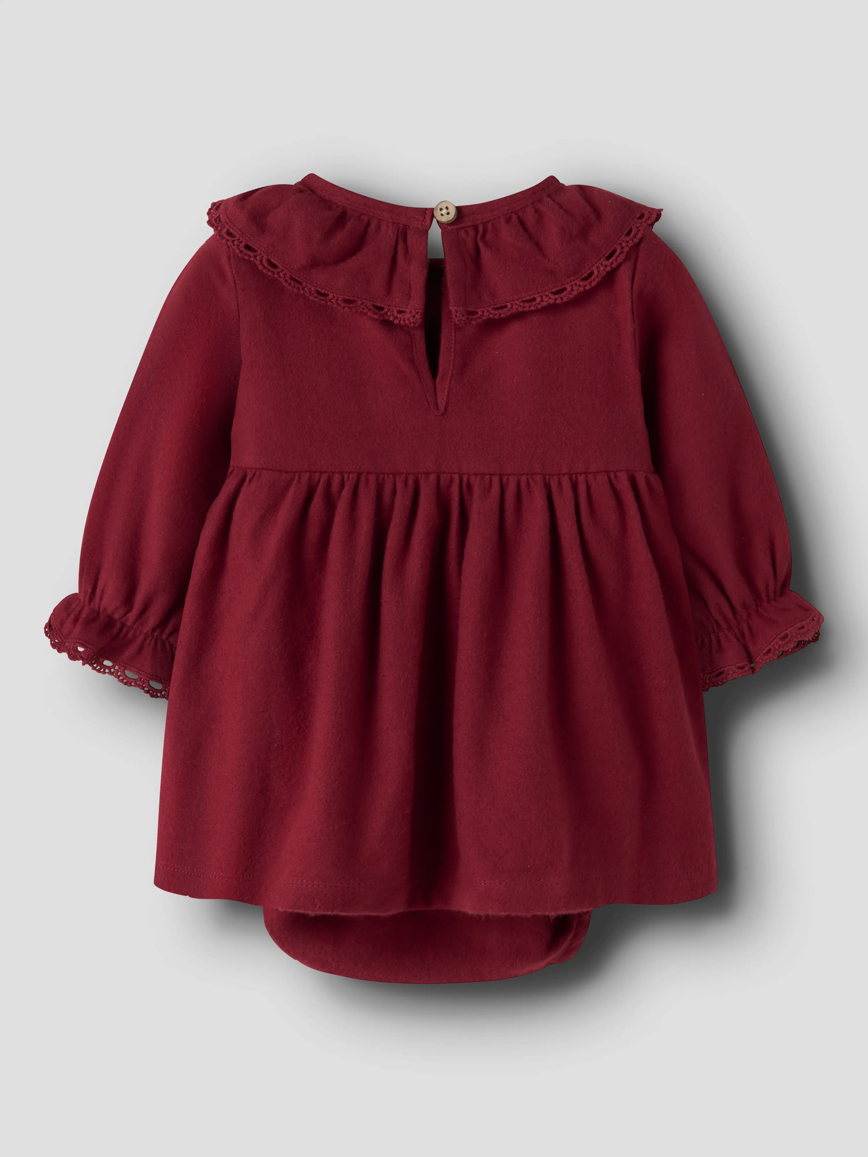 NBFRENRIK LS LOOSE BODY DRESS LIL Biking Red - 3