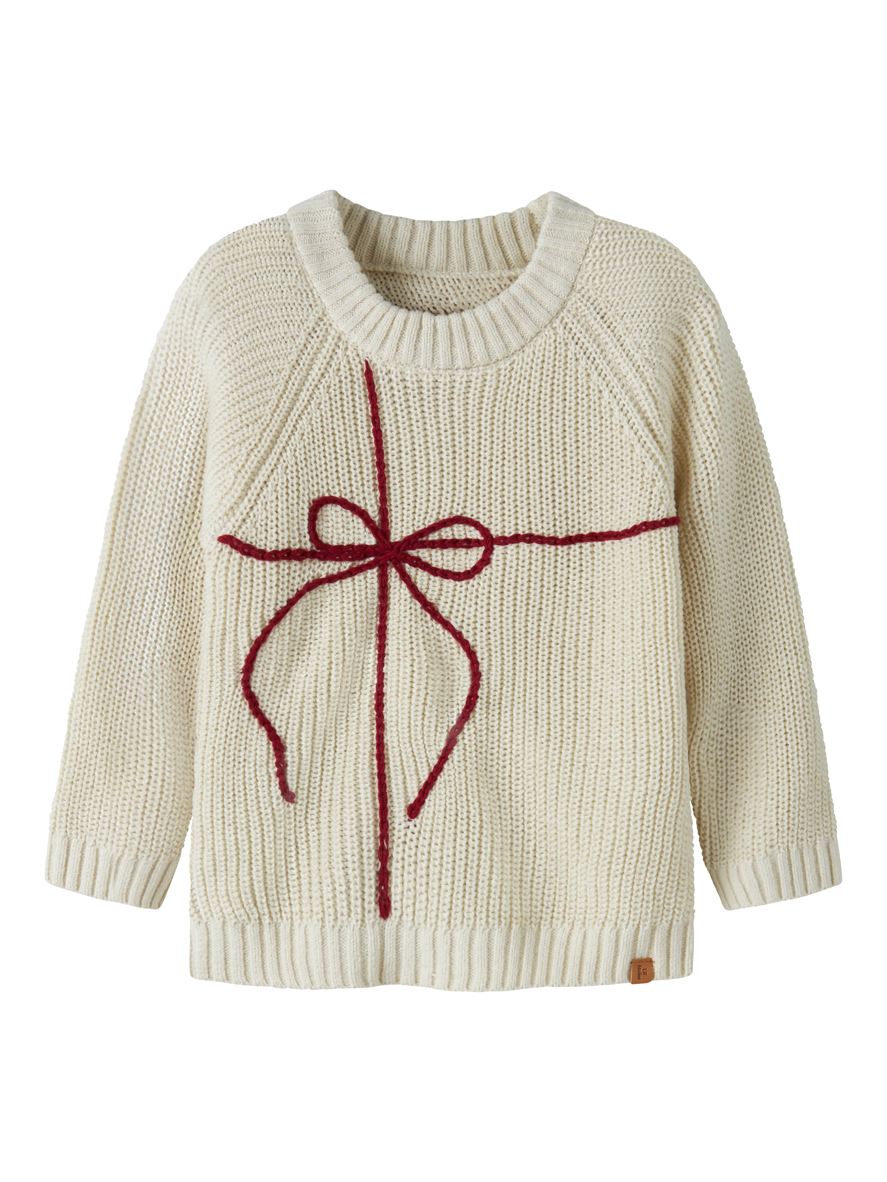NMNEMLEN MIO LS KNIT LIL Turtledove