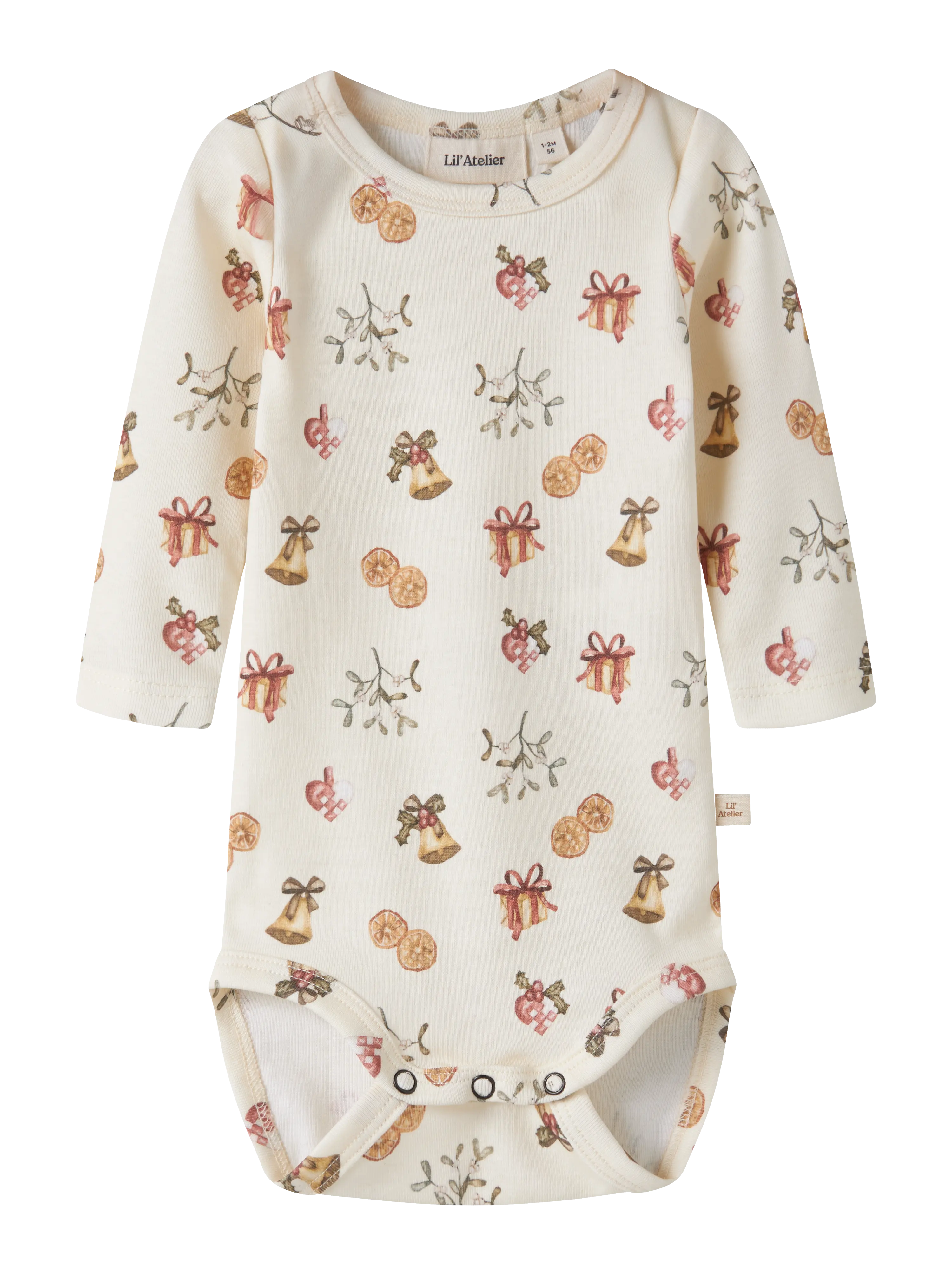 NBNLAYO GUS LS SLIM BODY LIL Turtledove OLD CHRISTMAS