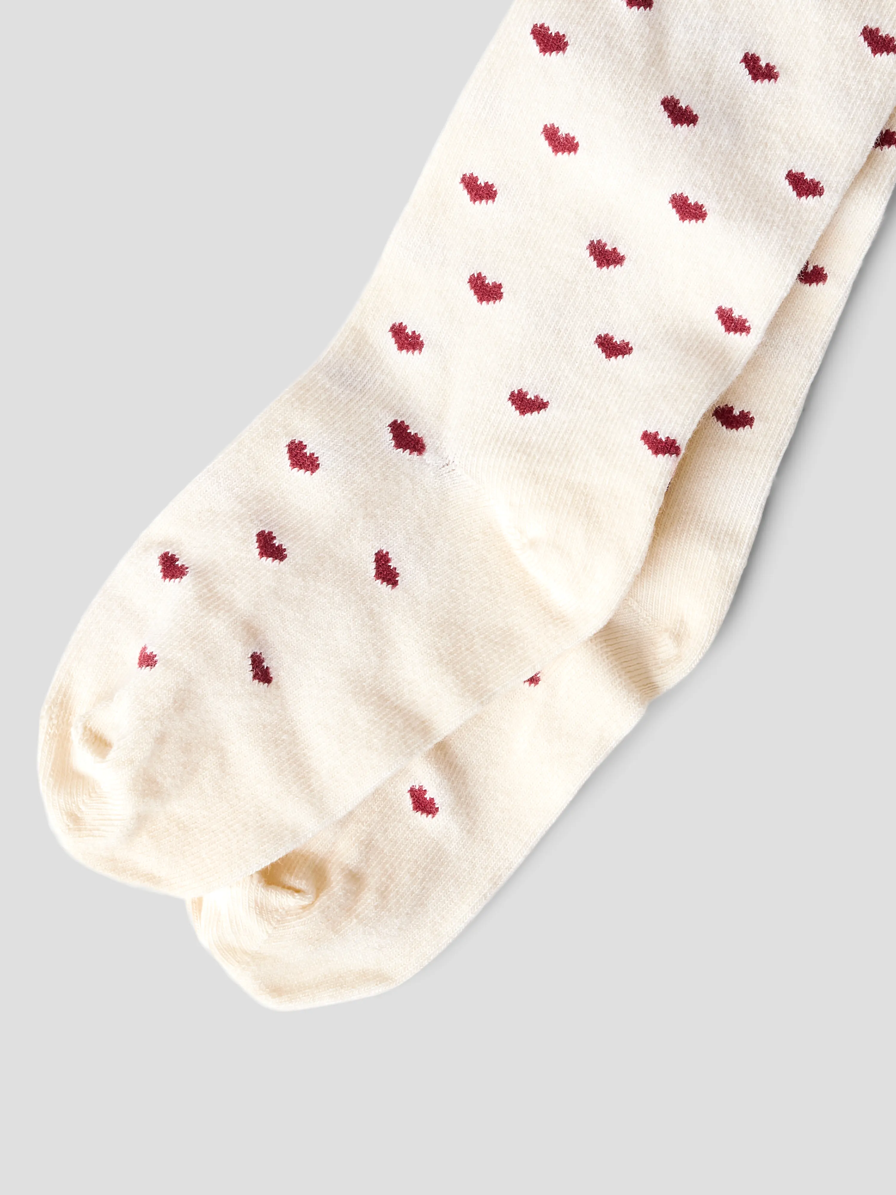 NMFREBA LEN PANTYHOSE LIL Turtledove BIKING RED - 4