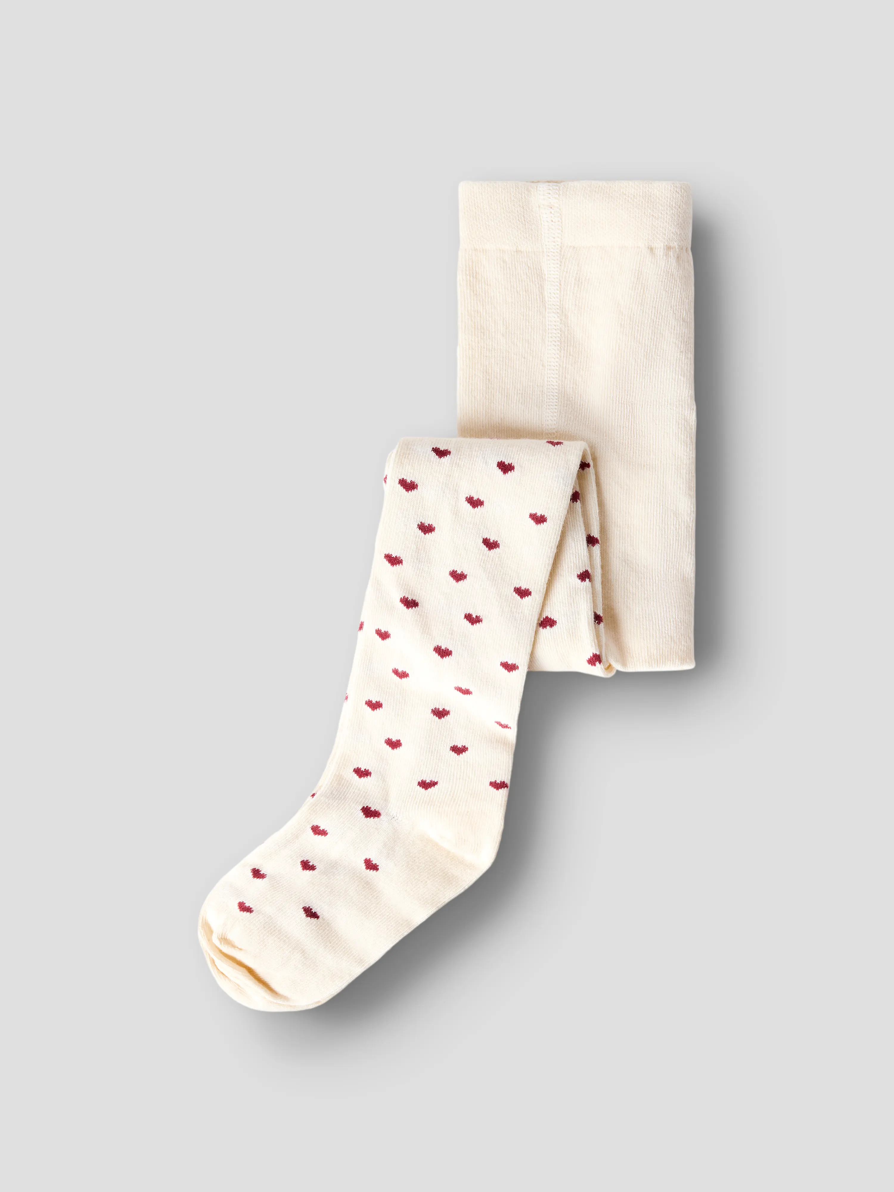 NMFREBA LEN PANTYHOSE LIL Turtledove BIKING RED - 2