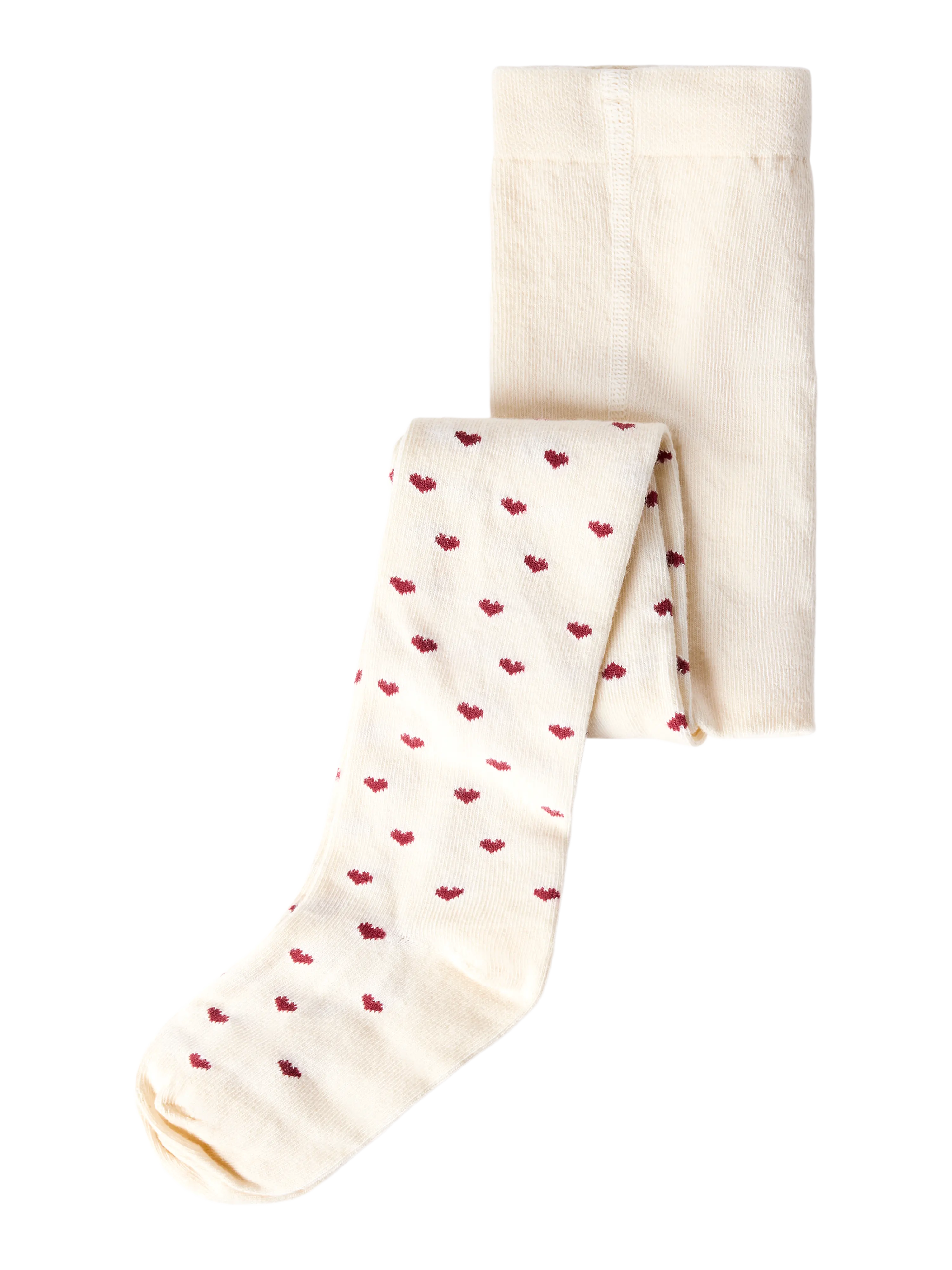 NMFREBA LEN PANTYHOSE LIL Turtledove BIKING RED