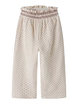 NMFROA LOOSE PANT LIL Turtledove