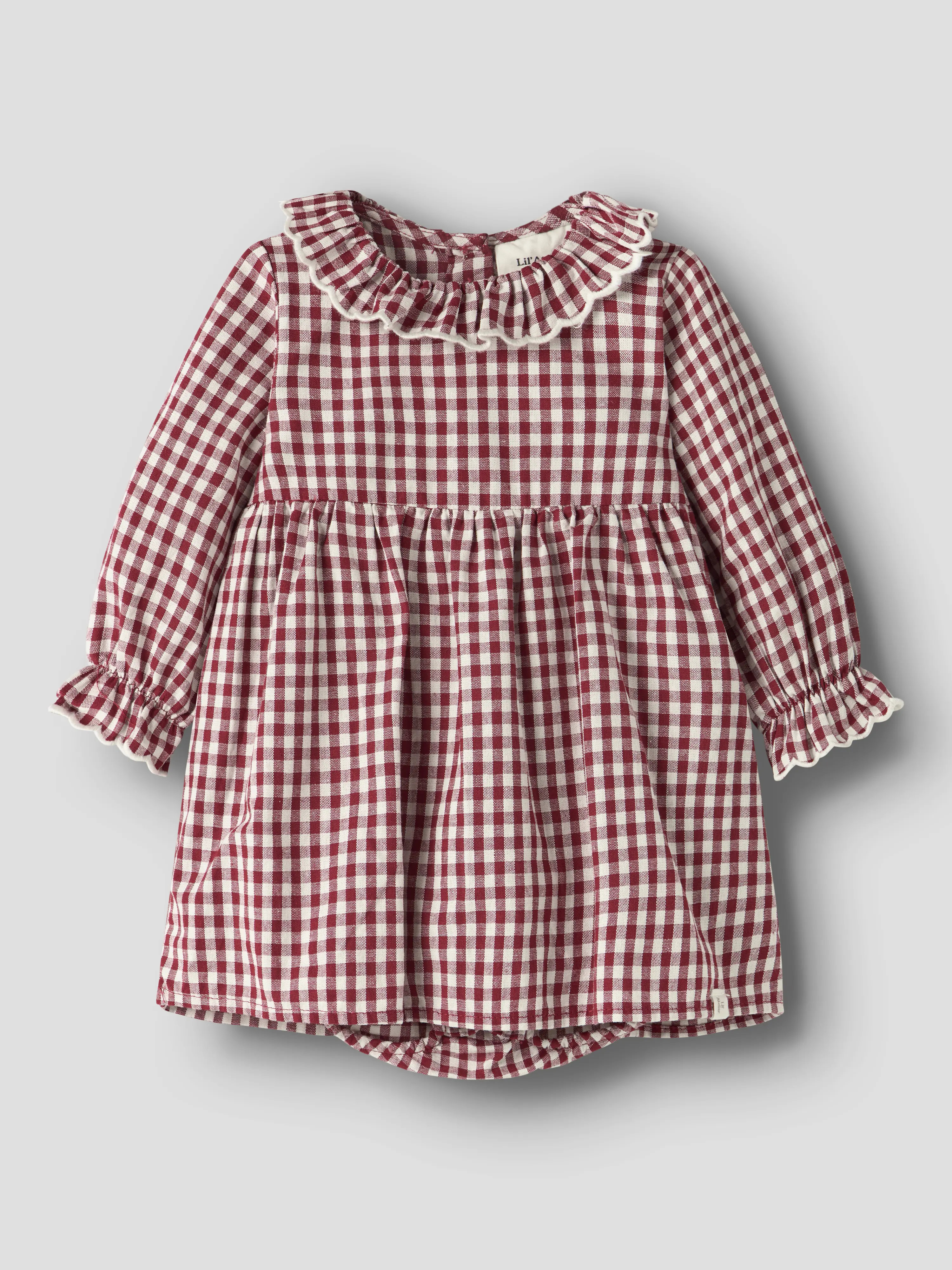 NBFROANNE LS BODY DRESS LIL Biking Red - 2