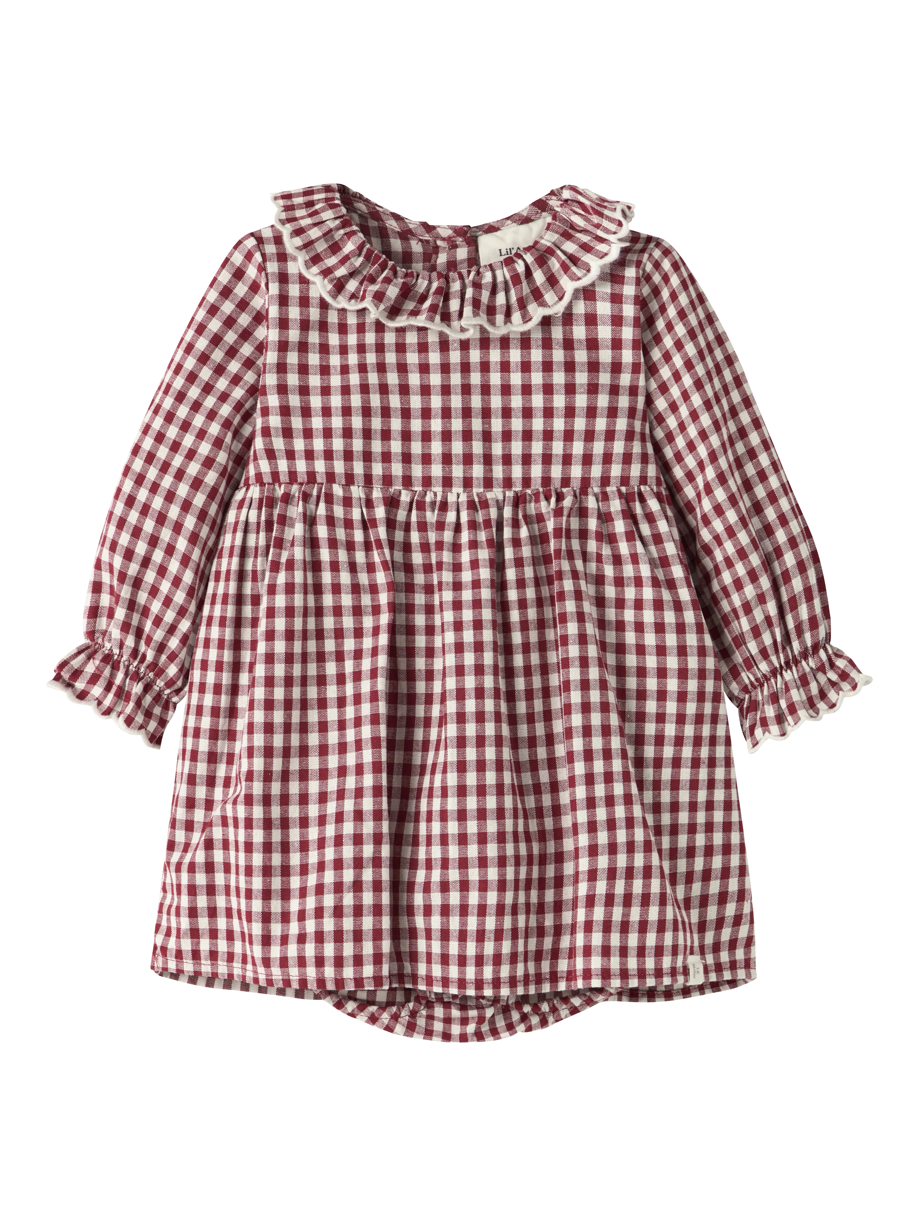 NBFROANNE LS BODY DRESS LIL Biking Red
