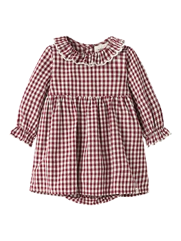 NBFROANNE LS BODY DRESS LIL Biking Red