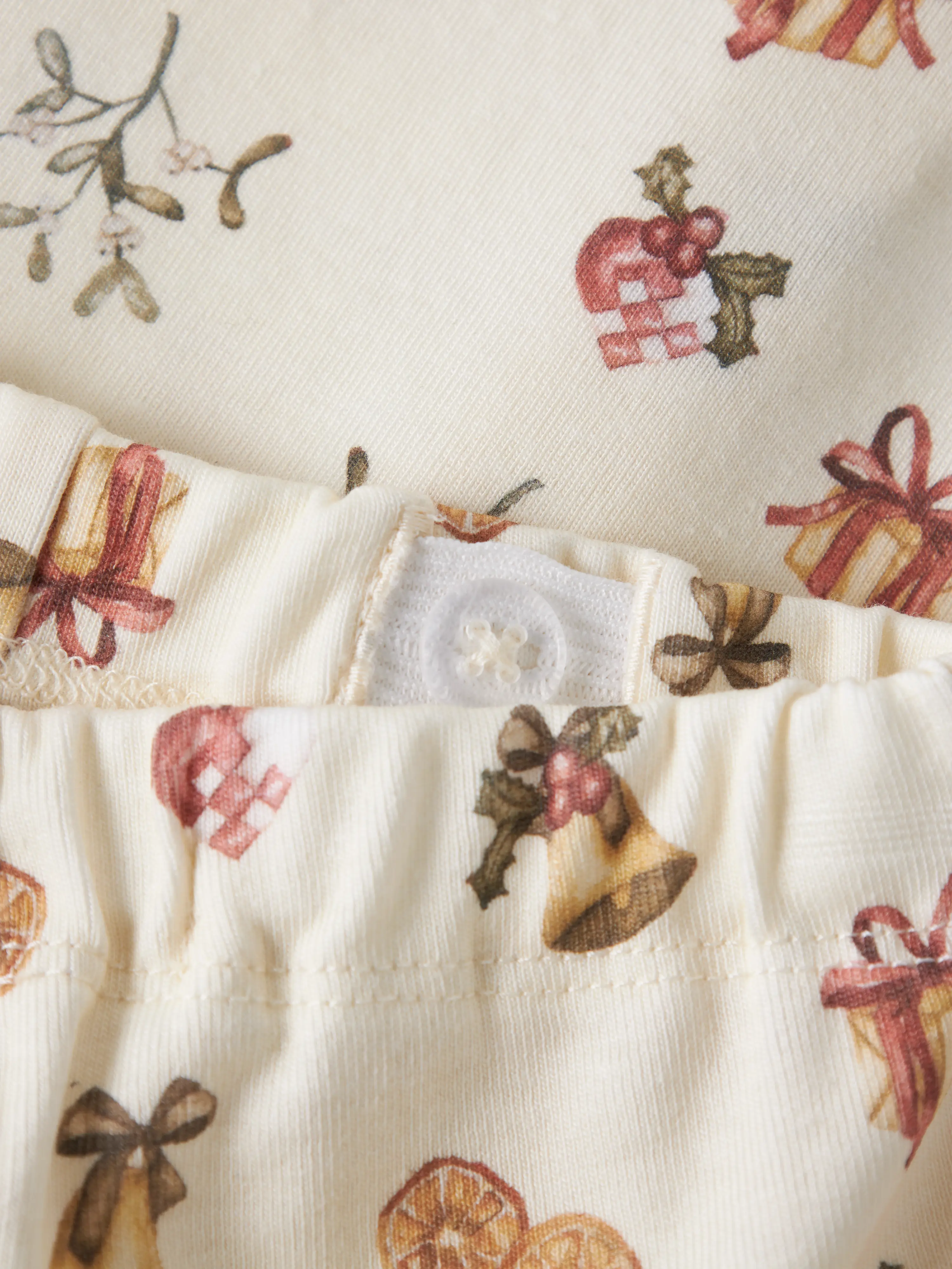 NBNLAYO GAN PANT LIL Turtledove OLD CHRISTMAS - 4