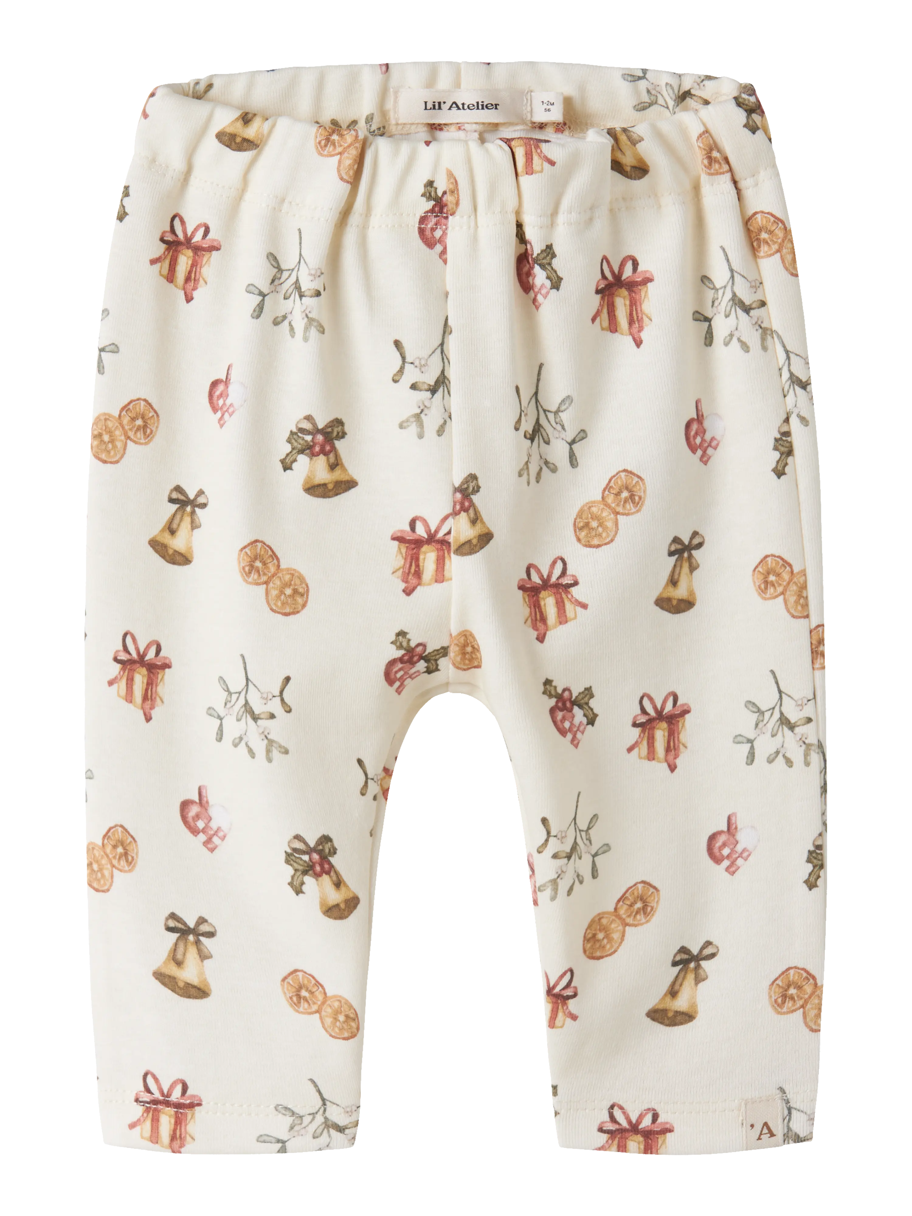 NBNLAYO GAN PANT LIL Turtledove OLD CHRISTMAS