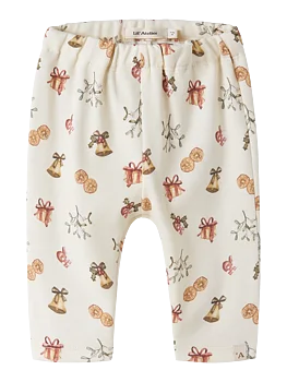 NBNLAYO GAN PANT LIL Turtledove OLD CHRISTMAS