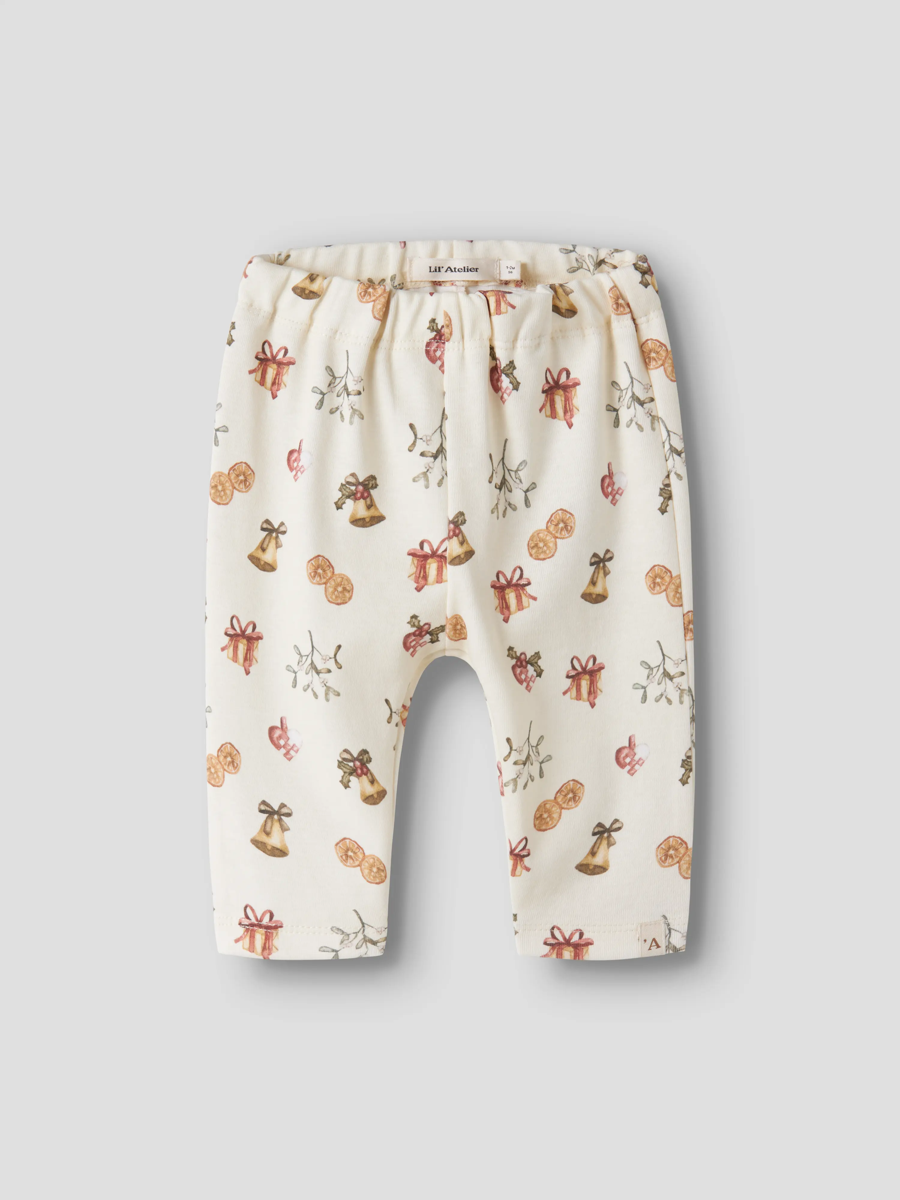 NBNLAYO GAN PANT LIL Turtledove OLD CHRISTMAS - 2