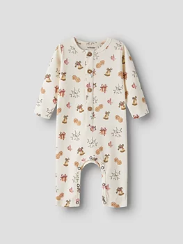 NBNLAYO GIP LS SLIM SUIT LIL Turtledove OLD CHRISTMAS