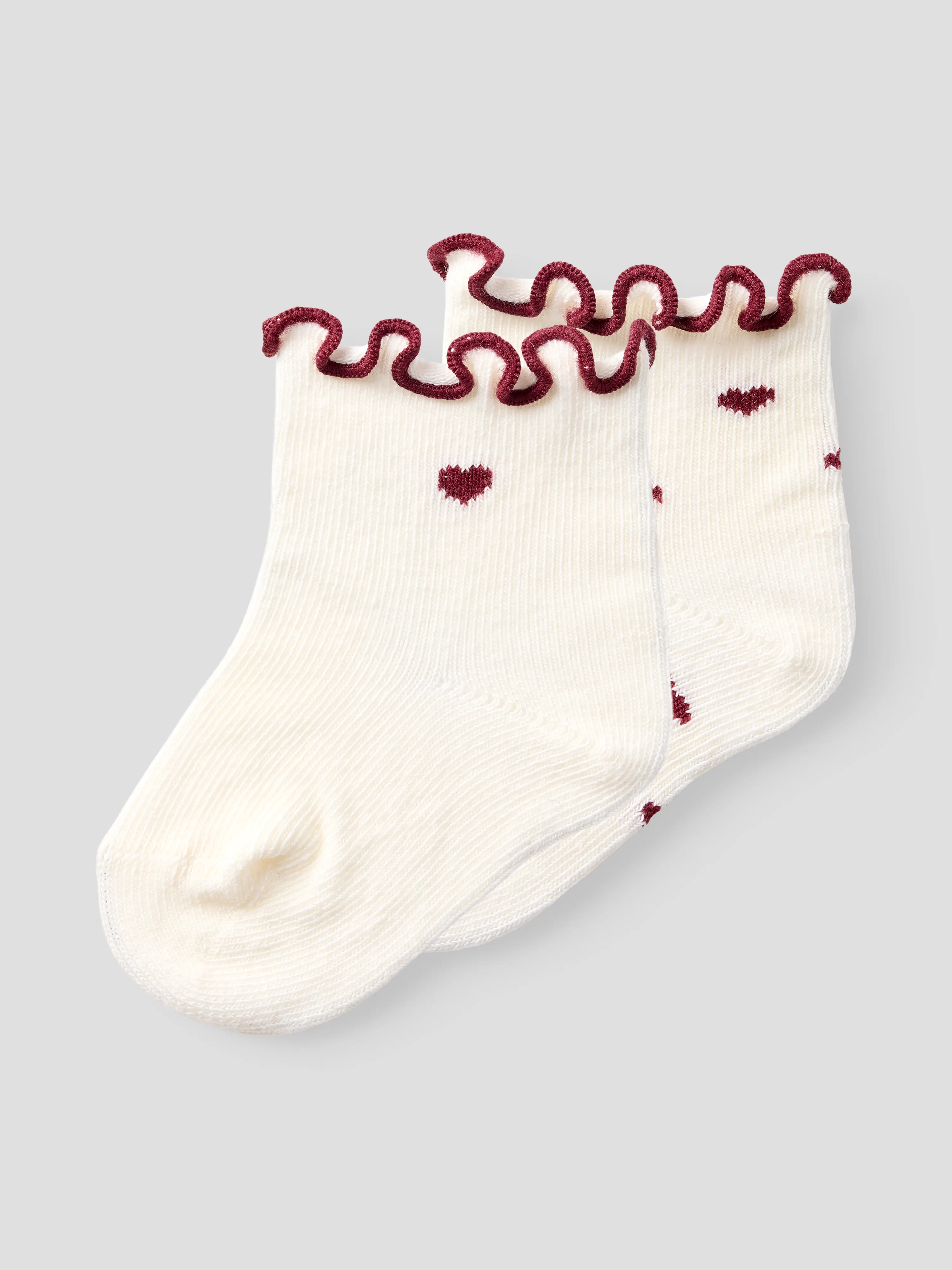 NBFROSITA 2 PACK SOCK LIL Turtledove HEARTS - 2