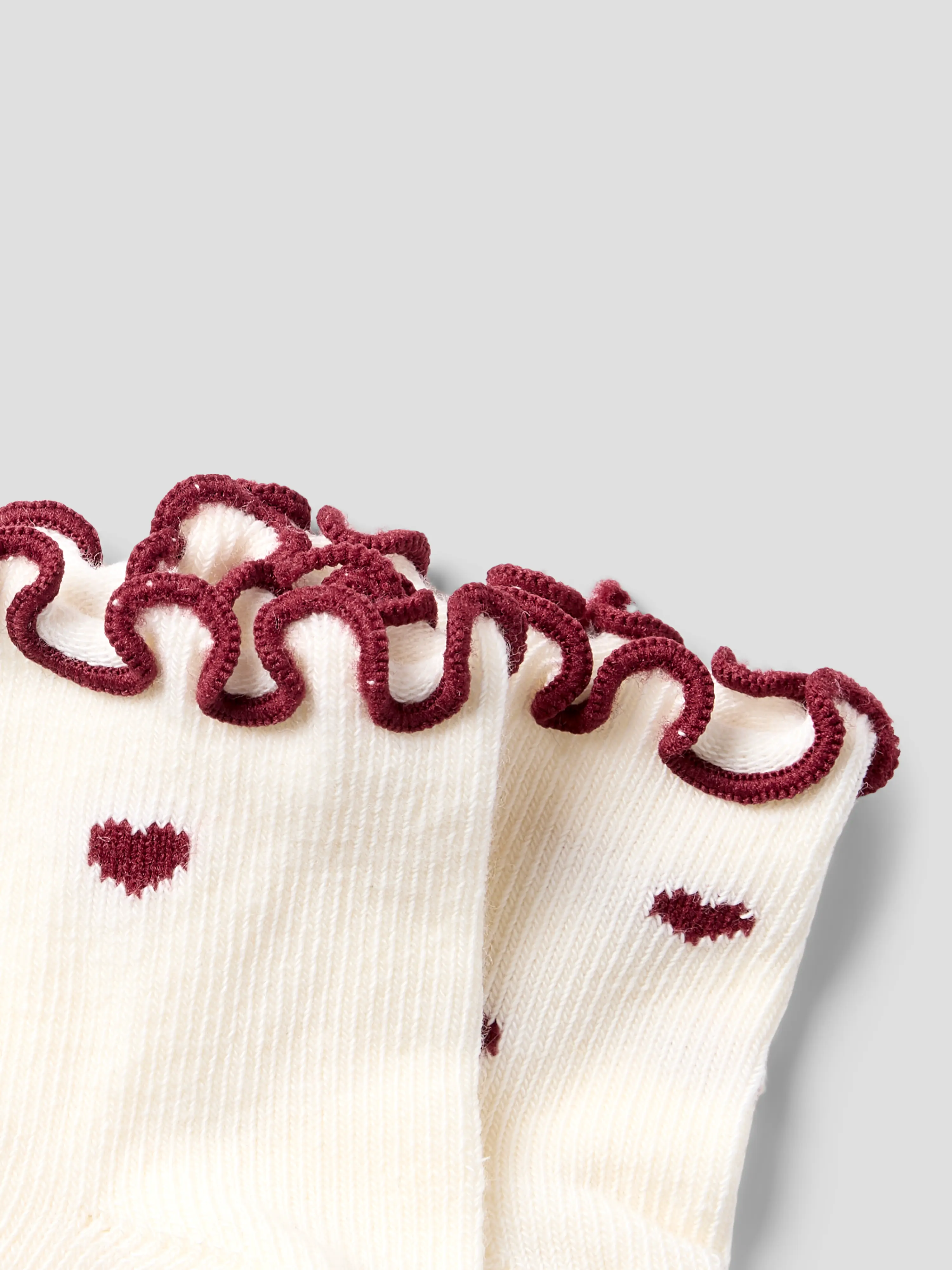 NBFROSITA 2 PACK SOCK LIL Turtledove HEARTS - 3