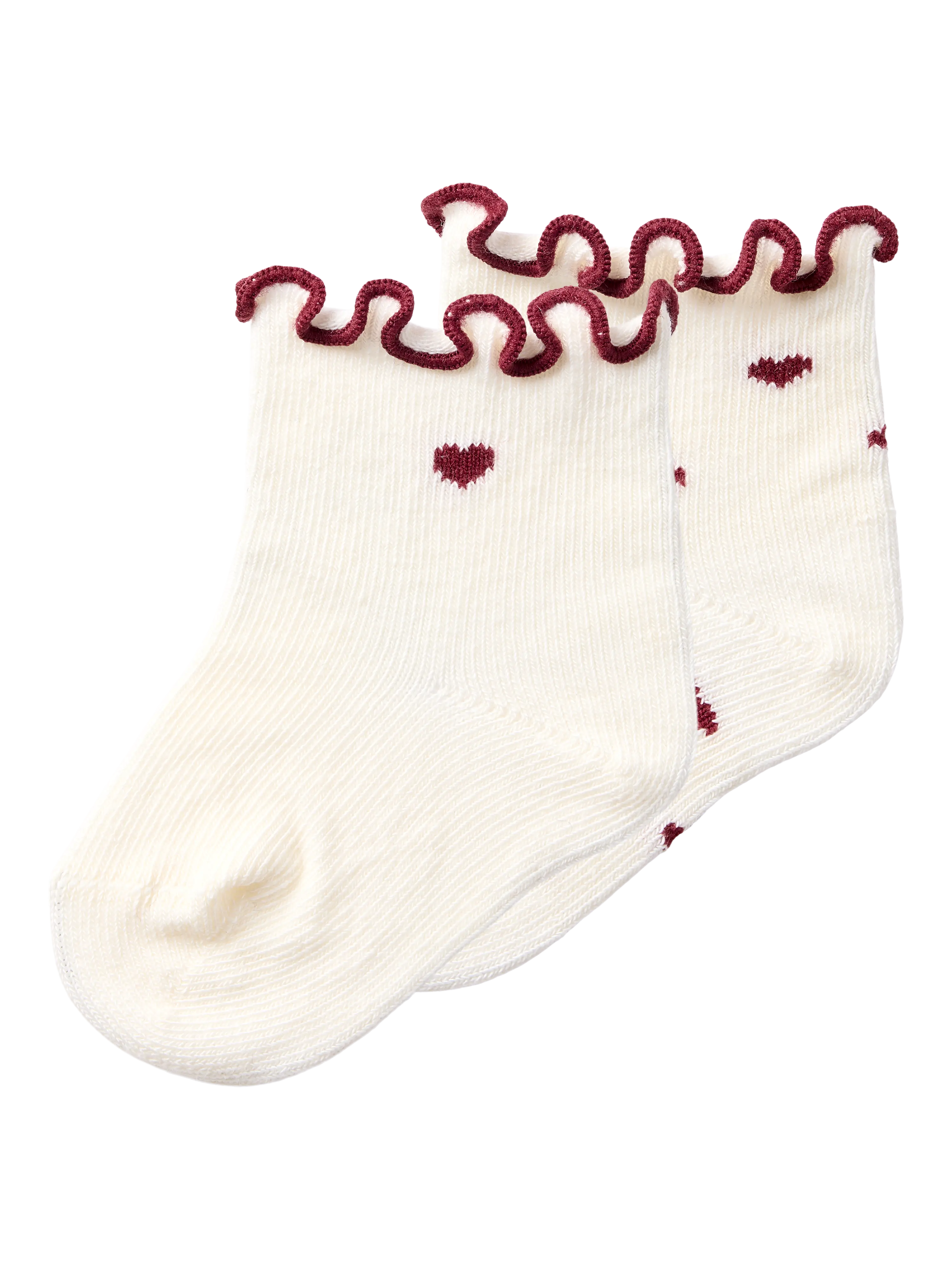 NBFROSITA 2 PACK SOCK LIL Turtledove HEARTS